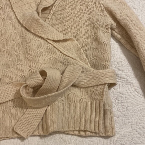 Gap wrap sweater, 100% lambs wool - Picture 4 of 5